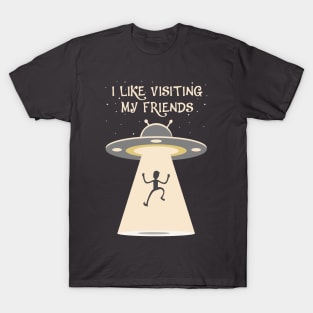 UFO Alien Abduction T-Shirt